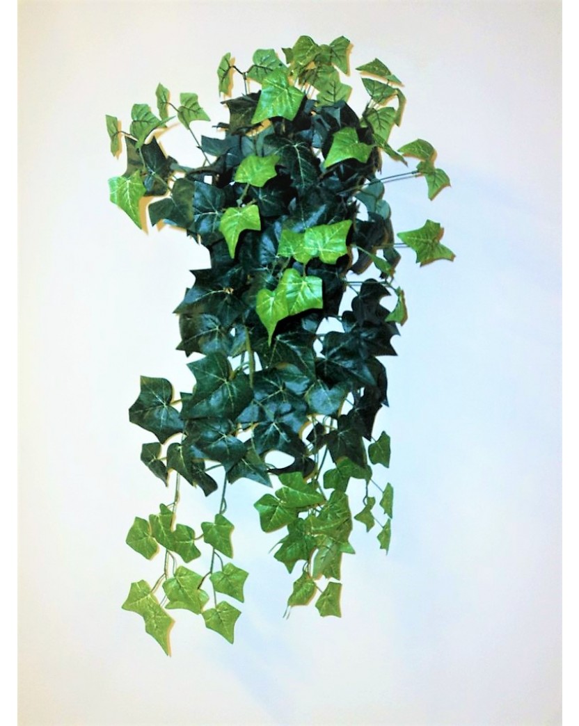 Artificial Silk Green English Ivy Hanging Plant 70cm
