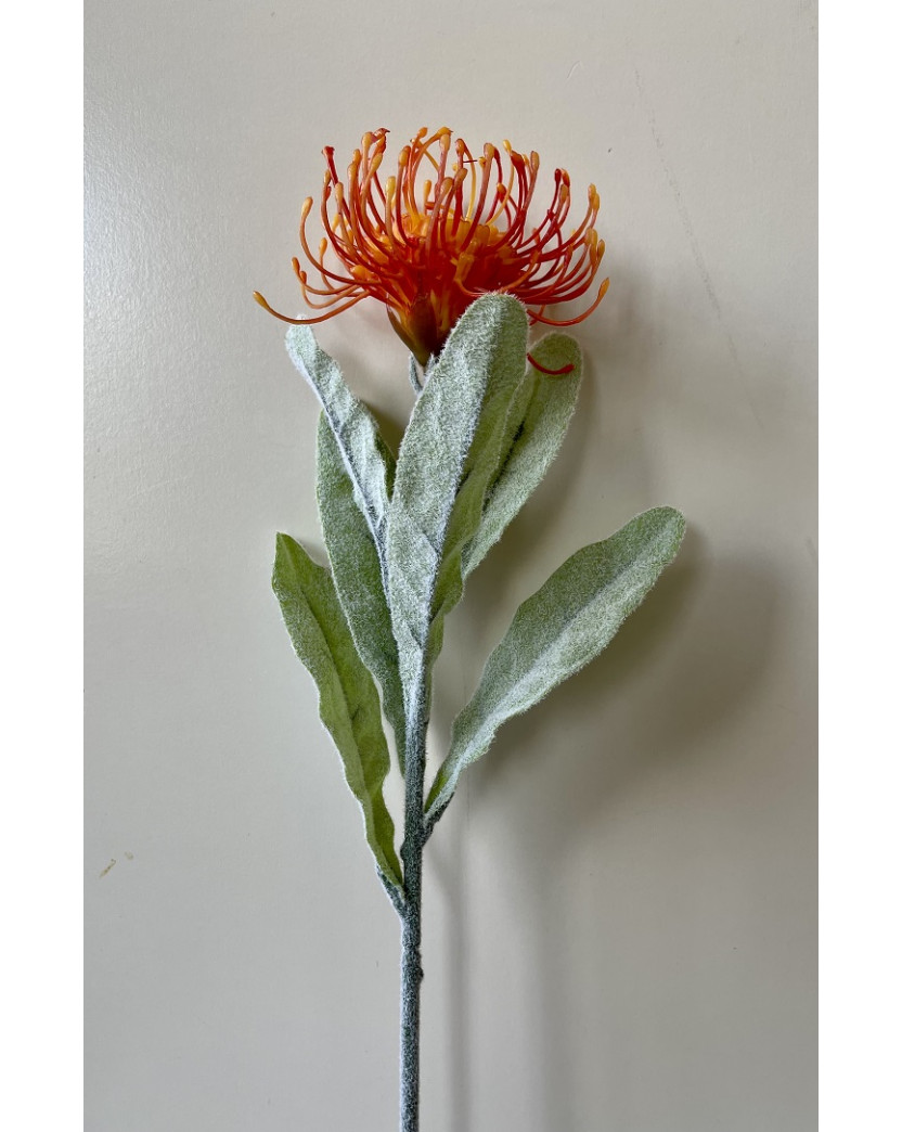 ARTIFICIAL SILK FAKE FLOWER AUSTRALIAN NATIVE ORANGE