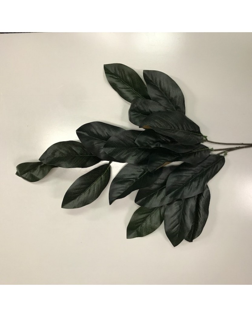 Artificial Green Magnolia Leaf Greenery 50cm