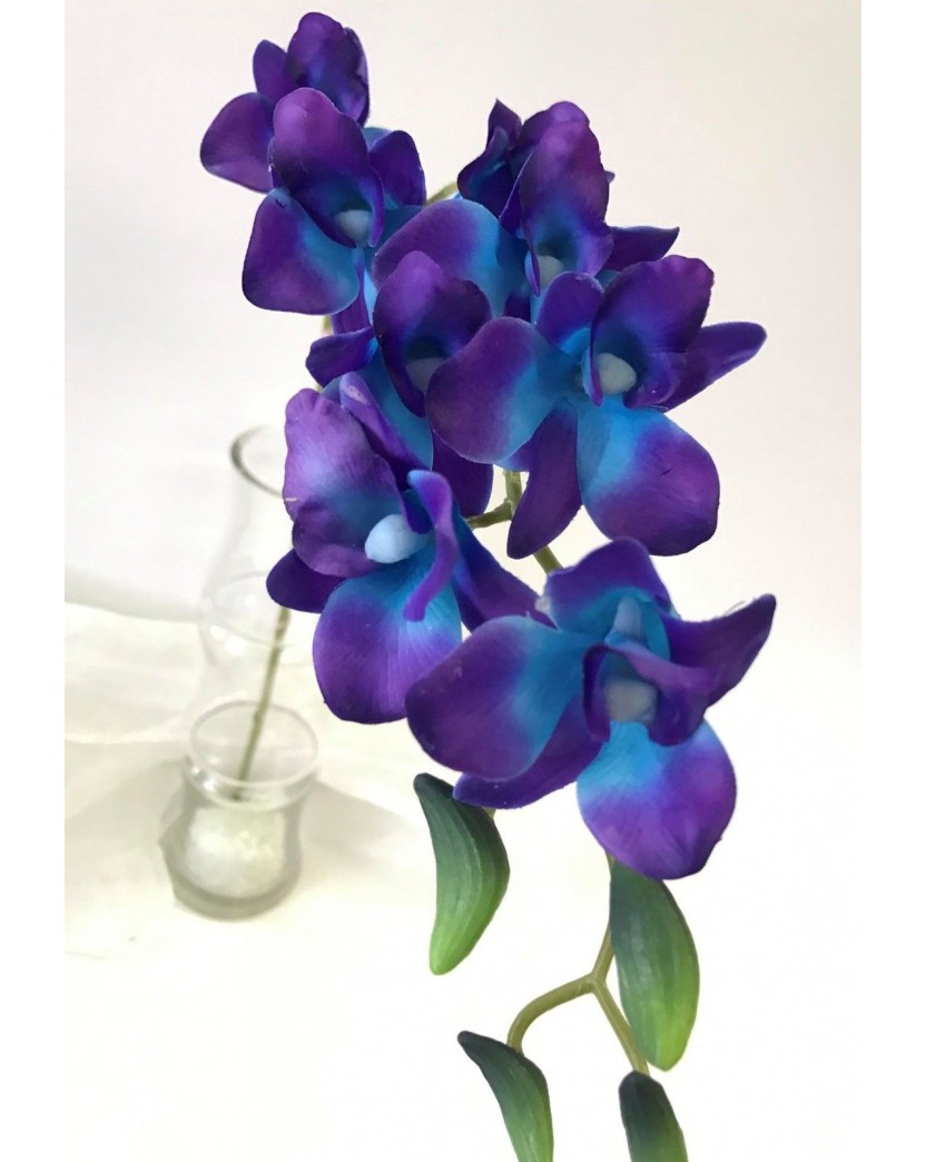 Latex Real Touch Blue Singapore Orchid